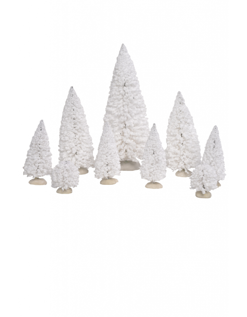 LuVille Tree white assorted 9 pieces