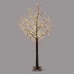 Anna's Collection berkenboom 120 led lampjes h1,3m classic warm - afbeelding 2