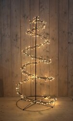 Anna's Collection boom swirl cluster 684 led lampjes h1,6m klassiek warm/warm wit