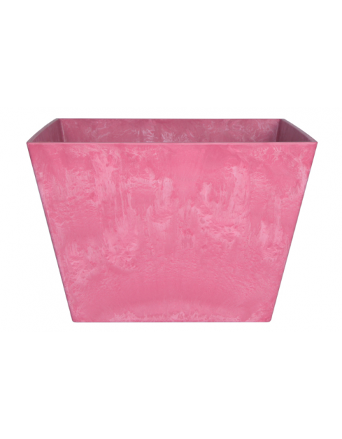 Artstone Plantenbak kunststof Ella Roze 37x37 cm