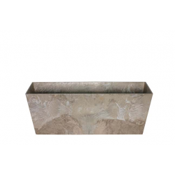 Artstone Plantenbak kunststof Ella taupe 55x17 cm