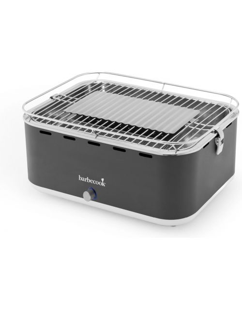 Barbecook Carlo houtskooltafelgrill Urban Grey 44x33x21cm