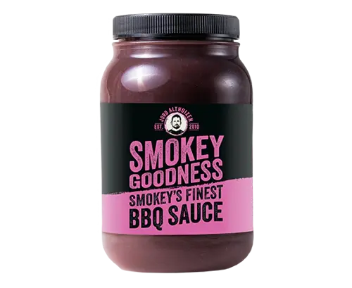 Bickery Smokey goodness finest bbq saus 500ml