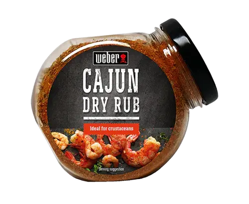 Bickery weber Dry rub cajun 110gr