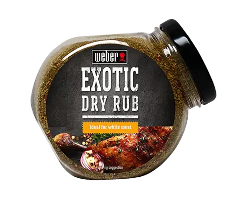 Bickery Weber Dry rub exotic 110gr