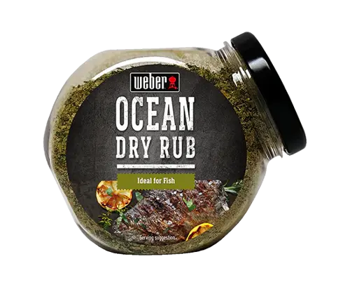 Bickery weber Dry rub ocean 110gr