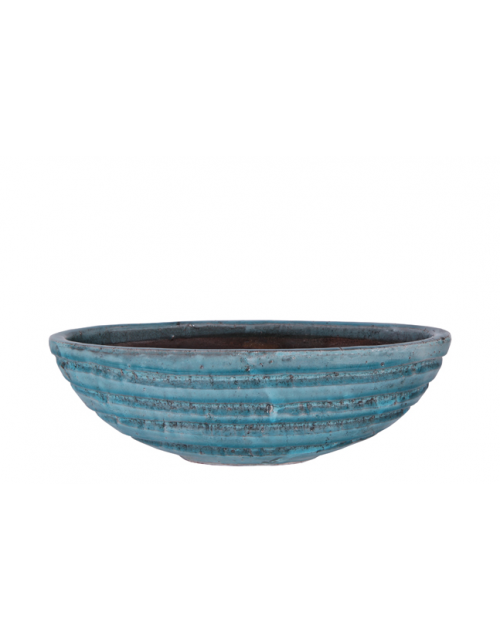 TS Plantenbak binnen Elize turquoise 37x15 cm