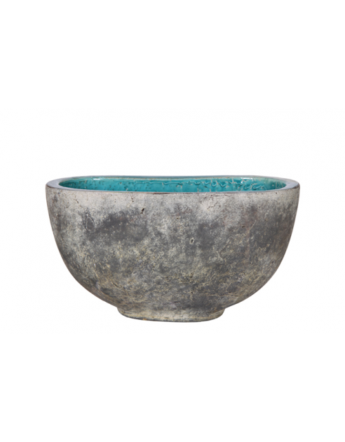 TS Plantenbak binnen Fien turquoise 23x11 cm