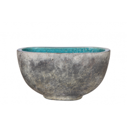 TS Plantenbak binnen Fien turquoise 23x11 cm