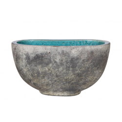 TS Plantenbak binnen Fien turquoise 31x16 cm