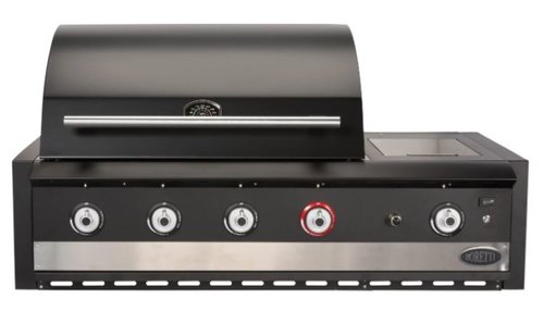 Boretti Ibrido top gas/houtskool inbouw BBQ - afbeelding 1