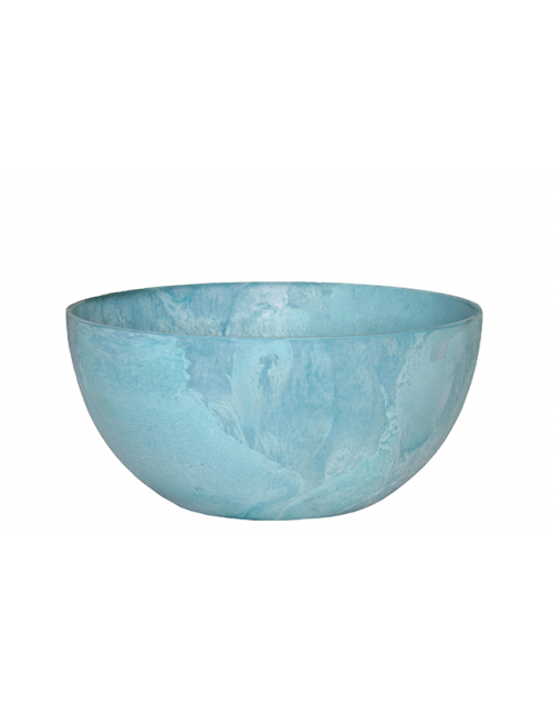 Artstone Plantenbak kunststof Coloured aqua 25 cm