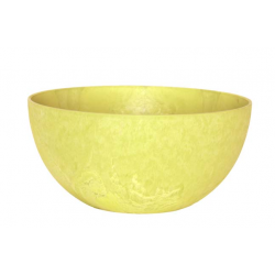 Artstone Plantenbak kunststof Coloured lemon 25 cm