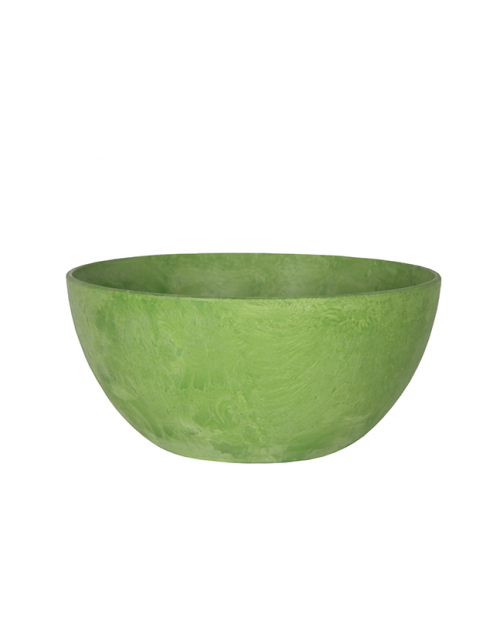 Artstone Plantenbak kunststof Coloured limegroen 25 cm