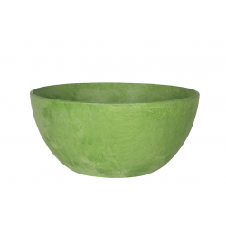 Artstone Plantenbak kunststof Coloured limegroen 25 cm