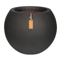 Capi Smooth Vase Boll zwart 62cm x 48cm