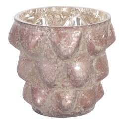 Christmas Groves brown Glass tealight s