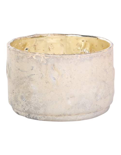 Christmas North gold galss round tealight