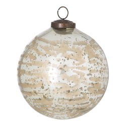 Christmas Odyn gold Glass ball m