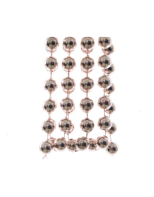 Decoris bead garland XXL blush pink