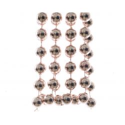 Decoris bead garland XXL blush pink