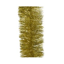 Decoris lametta guirlande glanzend D10cm licht goud