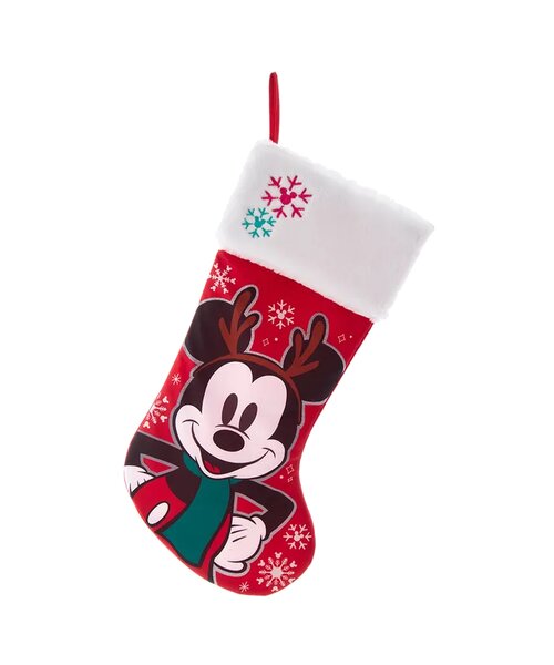 Disney 19"Mickey Stocking W/Embroidered Cuff