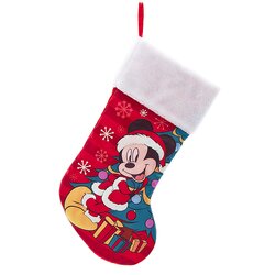 Disney 19"Mickey W/Tree Stocking