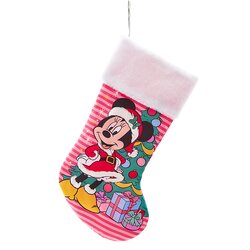 Disney 19"Minnie W/Tree Stocking