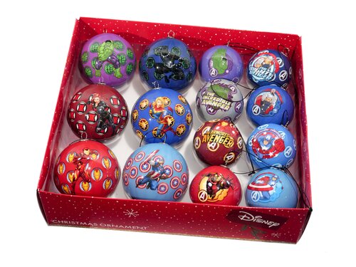 Disney Kerstbal Avengers 14 stuks