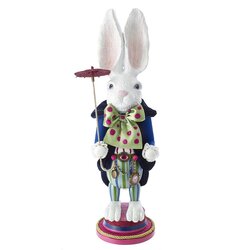 Disney 18"Holly Wood White Rabbit Nutcrack