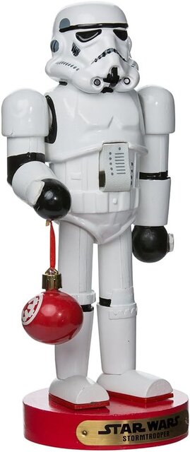 Disney 10"Storm Trooper W/Ball Nutcracker