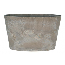 Artstone Plantenbak kunststof Claire taupe 65x29 cm