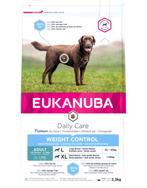 Eukanuba Daily Care Large Weight Control 2,3 KG