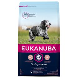 Eukanuba dog senior medium chicken  3 KG