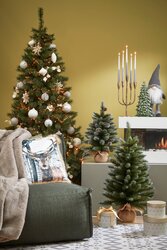 Triumph Tree Forest frosted kerstboom slim groen TIPS 630 - h185xd102cm - afbeelding 3