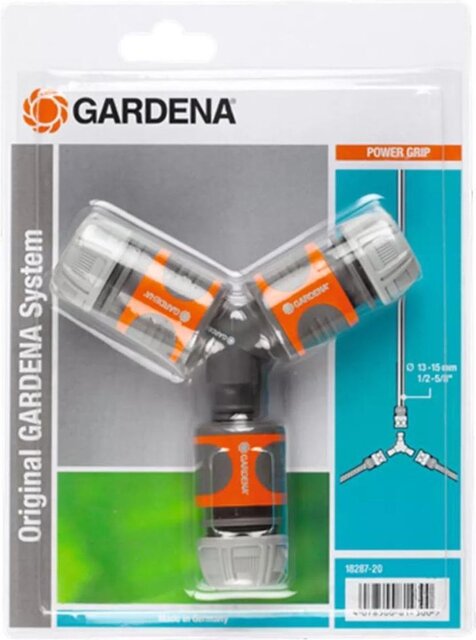 Gardena 3-weg koppelingsset 13 mm - afbeelding 1