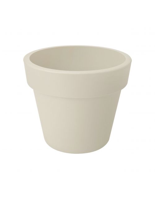 elho green basics top planter 23cm katoen wit - afbeelding 1