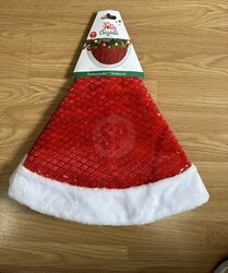 H&S Kerstboomrok Pailletten 90Cm