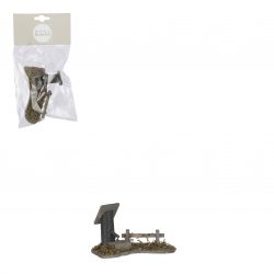 House of Seasons Accessoires Ancient village l9,50b6h6cm grijs