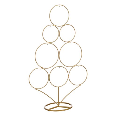 House of Seasons Decoratie kerstboom goud - l36xb16xh58cm