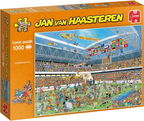 Jumbo puzzel jvh wk special voetbalk 1000 stukjes - afbeelding 1