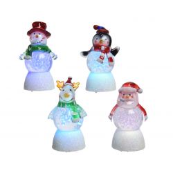 Lumineo LED kerstfiguur 4ass bo