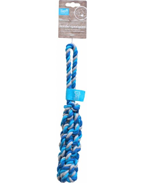 lief! Boys hondenspeelgoed floss stick, 32 cm