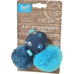 lief! Boys kattenspeelgoed 3 soft bal