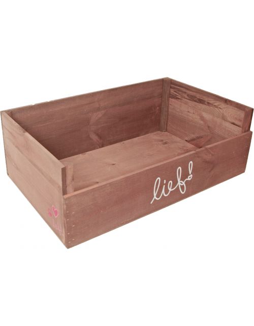 lief! Girls houten ligbed 90x55 cm