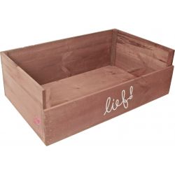 lief! Girls houten ligbed 90x55 cm