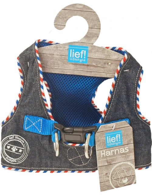 lief! Unisex hondenharnas XS-bo: 24-26 cm - afbeelding 1