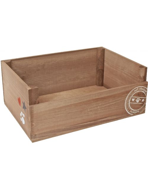 lief! Unisex houten ligbed 50x35 cm