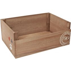 lief! Unisex houten ligbed 50x35 cm